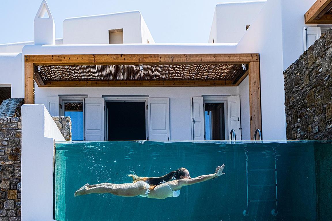 Amazon Mykonos Suites & Spa Agios Ioannis Diakoftis Exterior foto