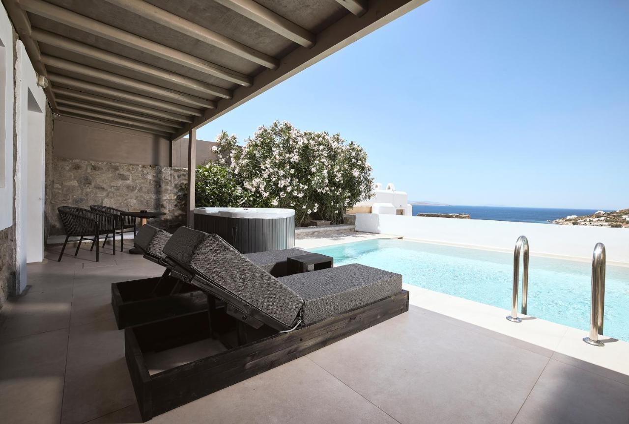 Amazon Mykonos Suites & Spa Agios Ioannis Diakoftis Exterior foto